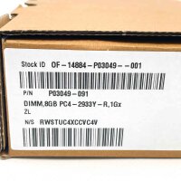 SK hynix RAM 8GB DIMM, Modell P03049-091, PC4-2933Y, 1Gx, schneller Arbeitsspeicher, zuverlässige Performance, ideal für Server und Workstations, Produkttyp: DDR4 RAM-Modul