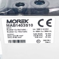 Morek MAB1403S10 Verteilerklemme, OJL400AF, 10x(1x25)...