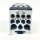 MOREK MAB1281S10 distribution block, OJL280A, input 1x Al/Cu 120mm², outputs 2x35mm², 5x16mm², 4x10mm², compact, versatile for flexible power distribution