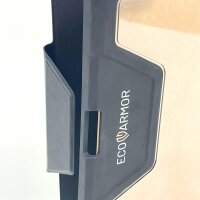 EcoArmor KPI-240339 robust iPad case, magnetic closure, shockproof, scratch-resistant, elegant black design, optimal all-round protection for your tablet