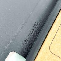 EcoArmor KPI-240339 robust iPad case, magnetic closure, shockproof, scratch-resistant, elegant black design, optimal all-round protection for your tablet