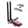 WAVLINK WL-WN685BE3-B WiFi 7 Tri-Band PCI-E Network Card BE8800, 2.4/5/6 GHz, ultra-fast, long range, stable connection, easy installation, ideal for gaming & streaming