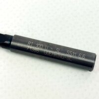 Gühring spiral drill bit 23671386, model 5511 6.6 mm, type RT 100 U, carbide, nano-FIREX coating, with coolant supply, high-performance drill bit for precise drilling in demanding materials