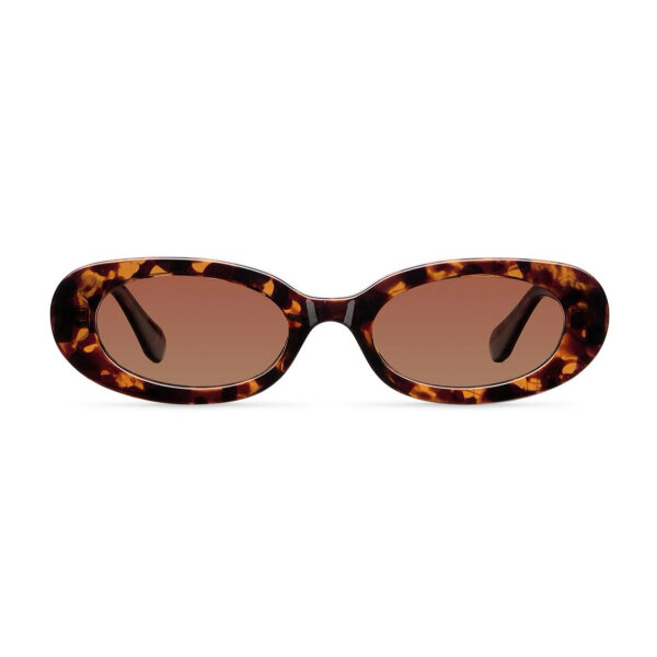Meller LUA-Tiggbrown unisex sunglasses, model no. 50/20/145, brown frame, UV400 protection, fashionable design, lightweight and comfortable to wear, ideal for everyday life and leisure