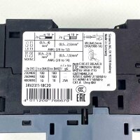 Siemens 3RV2311-1BC20 circuit breaker S00, 2A, motor protection, compact design, reliable overload and short-circuit protection, easy installation, high switching capacity, for industrial applications