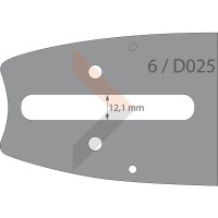 GRANIT Endurance Cut guide rail 55266434 – Robust rail for chainsaws, durable, precise cuts, high load capacity, ideal for professional applications and demanding uses.
