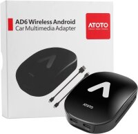 ATOTO AD6 Wireless Carplay Android Auto Adapter, AI Box,...
