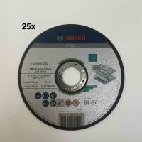Bosch PRO 2 608 600 220 Cutting Disc Set, 25 pieces, 125...