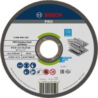 Bosch PRO 2 608 600 220 Cutting Disc Set, 25 pieces, 125...