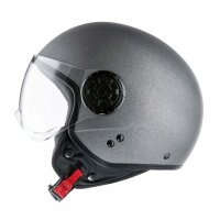 Crivit Jethelm DS-URBAN305 XL 61 – Leichter Motorradhelm, modernes Design, verstellbares Visier, komfortable Innenpolsterung, ideal für City-Fahrten, hohe Sicherheit, Belüftungssystem