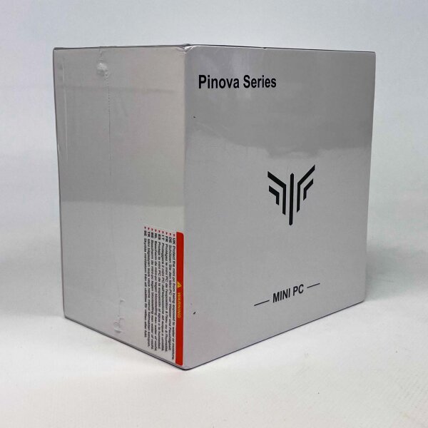 Pinova Series E3B Mini PC, 32GB RAM, 512GB SSD, kompakter Desktop, DC 19V, EU-Version, Schwarz, leistungsstarker Mini-Computer für Büro und Multimedia