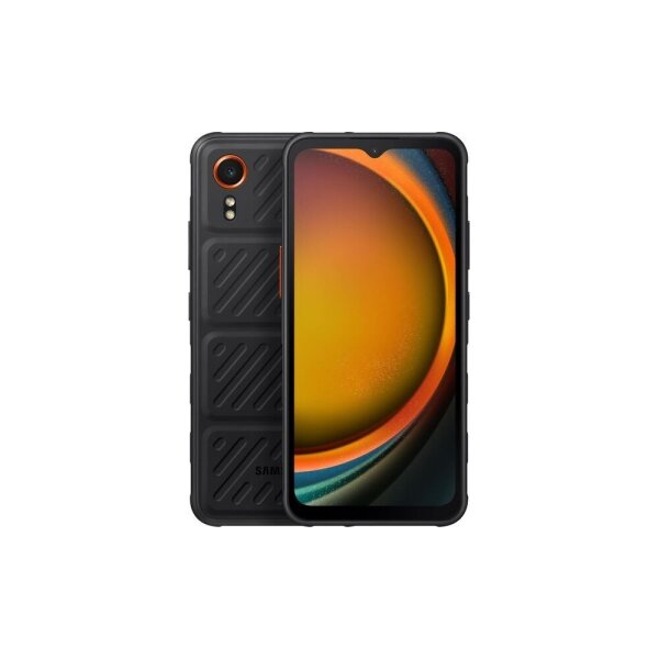 Samsung Galaxy XCover7, robustes Smartphone, 6GB RAM, 128GB Speicher, stoßfest, wasser- & staubgeschützt, 6,6" Display, Schwarz, ideal für Outdoor & Arbeit