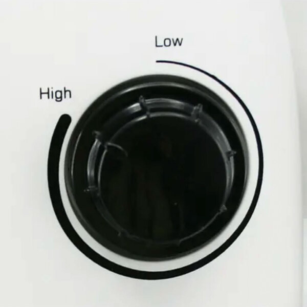 Voltomat HEATING fan heater 2000W, model 220-240V, freestanding type, white, IP23 splashproof, compact, ideal for bathrooms & living rooms, fast heat-up, adjustable thermostat, overheat protection