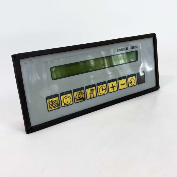 EBERLE BC31 control console, model 0500 94 310 000, control unit for heating control, intuitive buttons, clear display, easy installation, reliable control, modern design, compact.