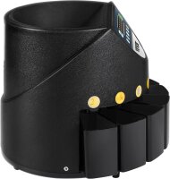 VEVOR KSW550-1 Coin Sorter, Money Counting Machine for Euro Coins, 700 Coin Capacity, 300 Coins/Min., 8 Collection Bins, Automatic Change Sorter for Efficient Counting and Sorting