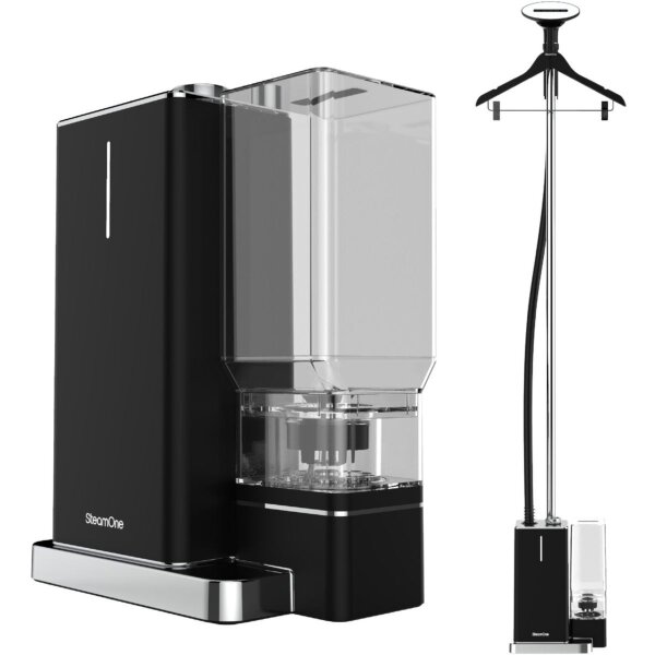 STEAMONE George 2 D-plug steam iron, powerful steam iron, compact, fast heating, ideal for clothes & textiles, easy handling, modern design, versatile use