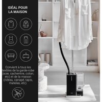 STEAMONE George 2 D-plug steam iron, powerful steam iron, compact, fast heating, ideal for clothes & textiles, easy handling, modern design, versatile use