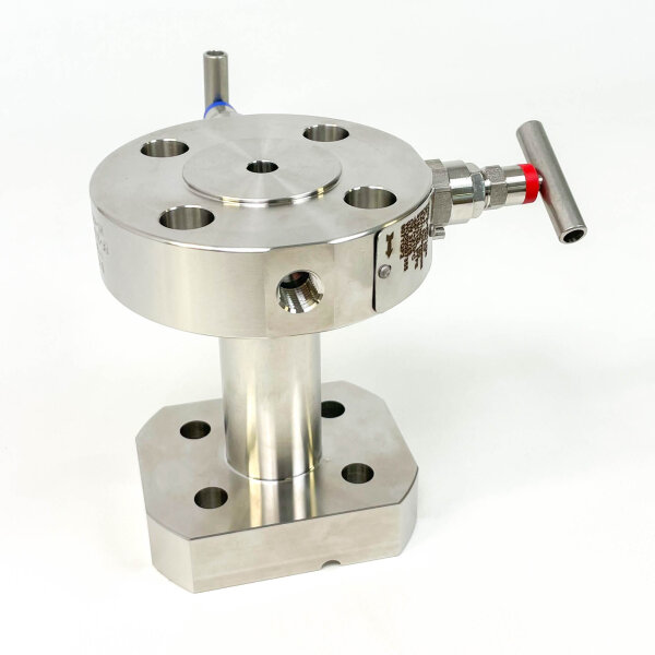 WIKA IVM2-48811425 Monoflansch, 1" 150 RF, Temperaturbereich -55° bis +210°C, Material CW 37/25, Produkttyp Ventilblock, Artikelnummer WO00097355, 907YQF2, kompakte Bauweise