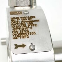 WIKA IVM2-48811425 Monoflansch, 1" 150 RF, Temperaturbereich -55° bis +210°C, Material CW 37/25, Produkttyp Ventilblock, Artikelnummer WO00097355, 907YQF2, kompakte Bauweise