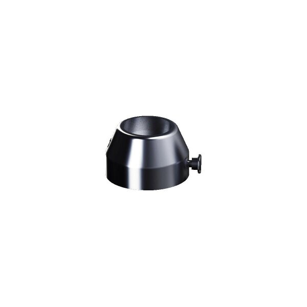 Rittal CP 6664.000 stainless steel housing coupling, rotatable, model CP 40, dimensions 84x53x84 mm, for flexible connections and robust applications, durable and corrosion-resistant