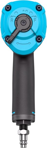 HAZET 9012ECO impact wrench, 1/2 inch, max. loosening torque 1700 Nm, robust pneumatic wrench, compact, powerful, ideal for workshops and tire changes