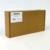 celexon Multicel3040Pro projector ceiling mount, tiltable, white, for projectors with a ceiling distance of 30-40cm, load capacity up to 15kg, flexible mounting, robust design