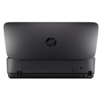 HP OfficeJet 250 All-in-One, mobile multifunction printer, model no., compact, wireless, print/scan/copy, battery-powered, minor signs of wear, ideal for on the go