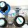 DRUVA®PUR MPLHESSP002 Pressure Relief Station, CO2 Gas Regulator, Pure Line, Chrome-Plated Brass, Inlet Pressure 60 Bar, Outlet Pressure 14 Bar, Precise Pressure Control for Industrial Applications