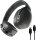 Skullcandy Crusher Evo Over-Ear Bluetooth-Kopfhörer, Modell Evo, kabellos, mit USB-C-Ladekabel, individuell einstellbarem Bass, Geräuschisolierung, 40h Akkulaufzeit, faltbar, Farbe Schwarz