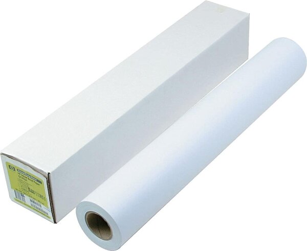 HP Bond Paper, Q1396A, Inkjet, 80g/m², 610mm x 45.7m, 1 roll, white, for precise printing, high opacity, smooth surface, ideal for technical drawings and graphics