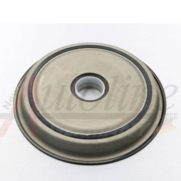 Autoline front cover with sealing ring, suitable for automatic transmission model A-FCV-02E, replacement part for transmission repair, robust material, precise fit, durable, easy installation