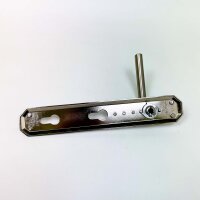 Orus 1235 right-hand door handle, satin nickel, model...