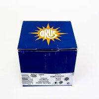 Orus 1025 door knob, chrome, 62x50mm, modern door handle, robust, glossy surface, easy installation, ideal for interior and room doors, durable, stylish design