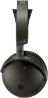 Audeze Maxwell Wireless Gaming Headset für PlayStation, Over-Ear, Bluetooth, 80h Akku, 3D-Audio, Noise Cancelling, Mikrofon, Hi-Res Sound, Komfortpolster, USB-C, Schwarz