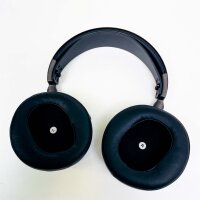 Audeze Maxwell Wireless Gaming Headset für PlayStation, Over-Ear, Bluetooth, 80h Akku, 3D-Audio, Noise Cancelling, Mikrofon, Hi-Res Sound, Komfortpolster, USB-C, Schwarz