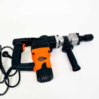 VEVOR Demolition Hammer 1400W, Model 19J, Electric Chipping Hammer, 2900 BPM, incl. Pointed & Flat Chisels, Ideal for Concrete, Slate, Versatile High-Performance Concrete Breaker, Robust Rotary Hammer for Construction & Renovation