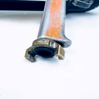 Gabion crimping tool, model no. GPZ-2024, hand tool for wire baskets, ergonomic handle, sturdy steel construction, ideal for securely connecting and fixing gabions, precise crimping, durable, easy to use