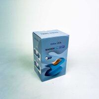 Nackenstrecker Pro, Modell NS-2024, Nackendehner – Ergonomisch geformt, aus hochdichtem Memory-Schaum, fördert gesunde Haltung, entspannt Nacken & Schultern, Schmerzlinderung in 10 Min., Farbe Blau