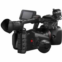 Canon XF605 Profi-Camcorder, 4K UHD, 1.0-Typ CMOS-Sensor, 15fach optischer Zoom, Dual Pixel AF, WLAN, Livestreaming, vielseitige Anschlussmöglichkeiten, kompakt und leicht für mobile Produktionen