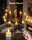 SoulBay LED Tealight Set, 12-pack, rechargeable, includes remote control & timer, charging station & USB cable, flickering light, ideal for living room, party, Halloween & Christmas decoration