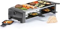 Princess Raclette Grill 162820, stone grill for 8 people,...