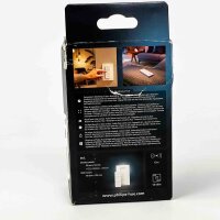 Philips Hue Dimmschalter V2, Modell 929002398602, kabelloser Lichtschalter, für smarte Lichtsteuerung, dimmt und schaltet Hue Lampen, einfache Wandmontage, batteriebetrieben, kompakt und flexibel einsetzbar.