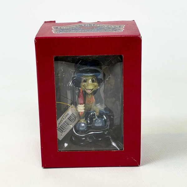 Disney Traditions Jiminy Cricket Mini-Figur, Modell 4054286, Sammlerfigur aus Kunstharz, handbemalt, detailreich, ca. 9 cm hoch, ideal als Geschenk oder Dekoration für Disney-Fans