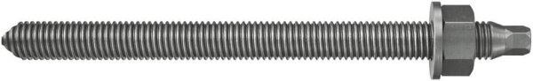 FISCHER RG M10x130 Ankerstange – Gewindestange, Stahl, 130mm Länge, M10, für Befestigungen in Beton und Mauerwerk, vielseitig einsetzbar, hohe Belastbarkeit