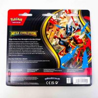 Pokémon Mega-Entwicklung Enton 3er-Pack, TCG Sammelkarten, seltene Karten, Sammler-Set, Booster, Original, Spielspaß für Fans, Erweiterungspack, Trading Card Game, Geschenkidee, Kinder & Erwachsene
