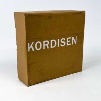 Kordisen Induction Wok Pan 30cm, Model 04050130CG, Cast Aluminum, Stone-Effect Coating, Lid, PFOA-Free, Suitable for All Hobs, Black, Scratch-Resistant, Heat-Resistant, Ergonomic Handle