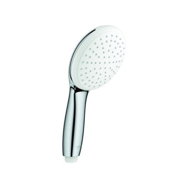 Grohe Tempesta 110 Handbrause 27852003, 1 Strahlart, max. 16,6 l/min bei 3 bar, Chrom, ergonomisch, pflegeleicht, modernes Design
