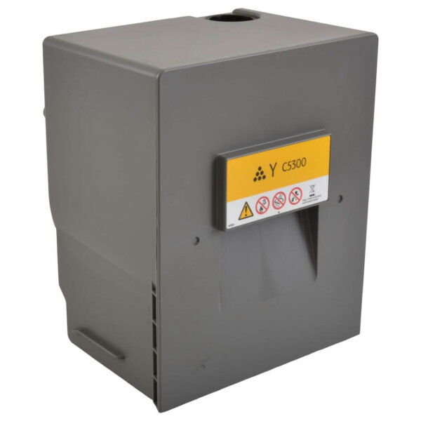 RICOH Yellow Toner C5300, Model 24032100051, printer cartridge, high color quality, reliable performance, compatible with RICOH printers, ideal for professional color printing, easy installation, long-lasting