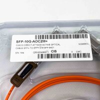 Cisco SFP-10G-AOC2M SFP+ cable, 10GBASE-AOC, 2m, active...