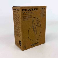 Logitech MX Master 3S Business Mouse, wireless, ergonomic, quiet clicks, precise scroll wheel, USB receiver, Bluetooth, rechargeable, for professional applications, black